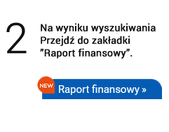 Przejdź do zakładki raport finansowy